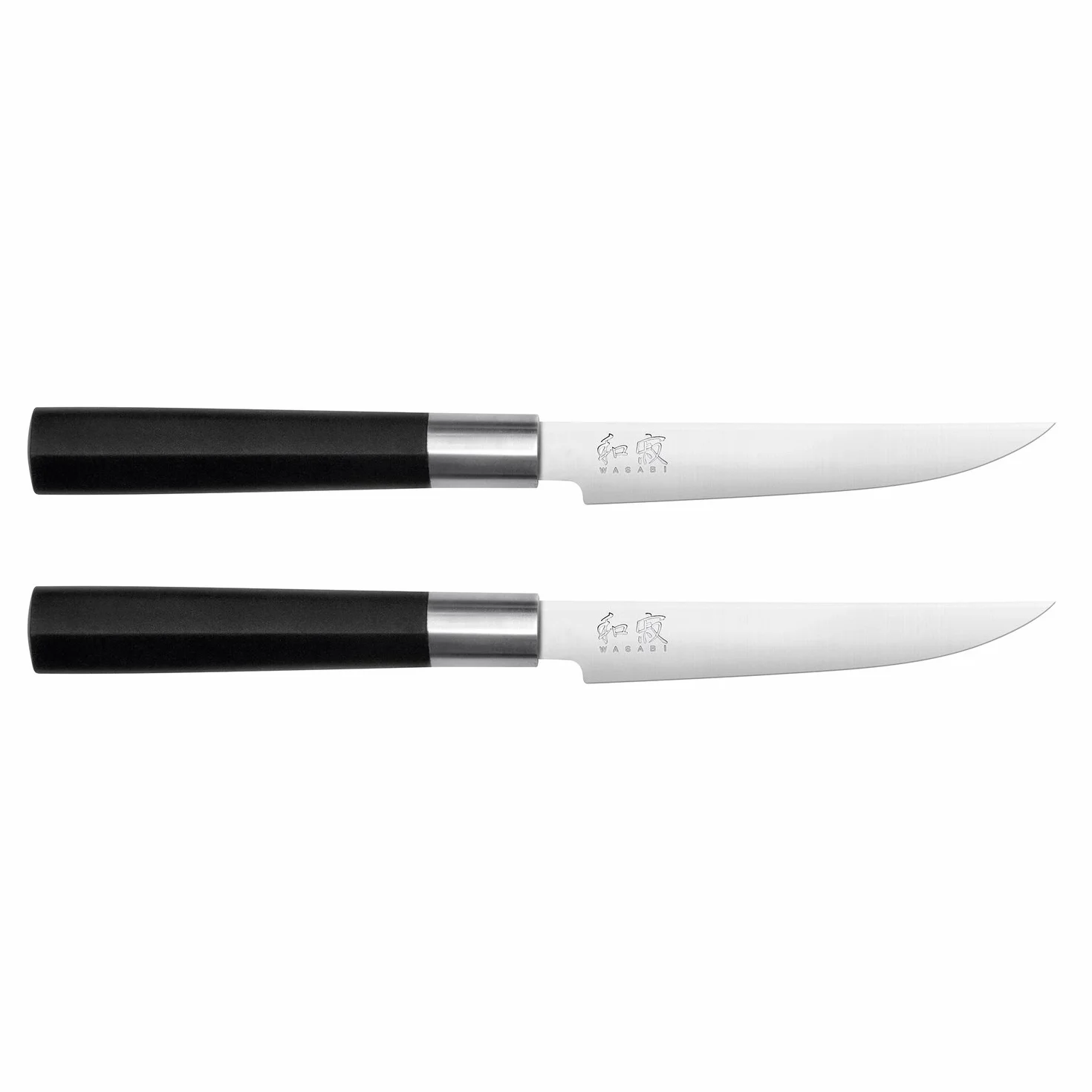 KAI Wasabi Black Deba - Longueur de Lame de 12,0 cm - Acier Inoxydable Poli 6A/1K6 58 (±1) HRC - Manche en polypropylène Noir - Hachoir Japonais - Fabriqué au Japon