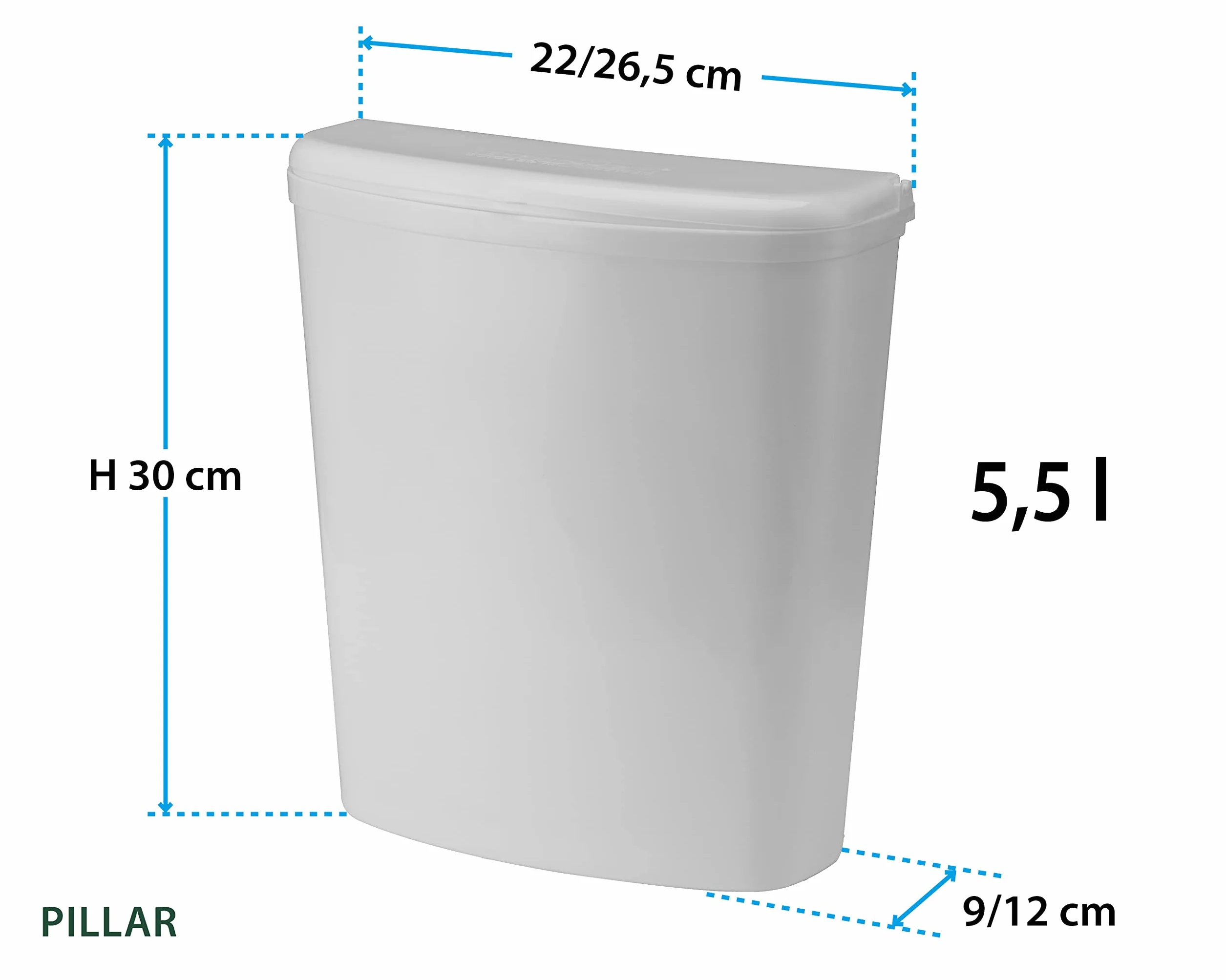 Brunner Pillar Abfalleimer Halterung Mülltonne Kompakt Caravan Camping